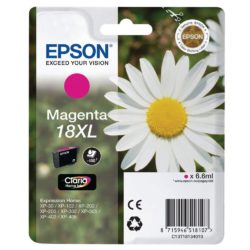 Epson Daisy 18XL Claria Home Ink, High Yield Ink Cartridge, Magenta Single Pack, C13T18134010